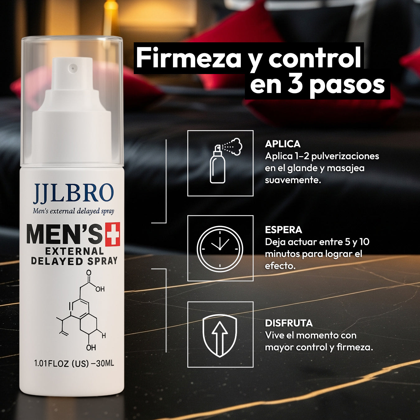 JJLBRO® : Spry Íntimo Masculino